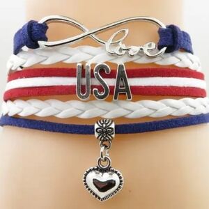 bracelets from all countries, we can put your name on them, 4 units x $30